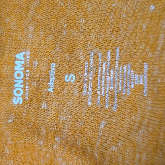 SONOMA BRAND WOMEN'S ADAPTIVE DESIGN LONG SLEEVE TEES BUNDLE OF TWO SIZE SMALL - Picture 12 of 16